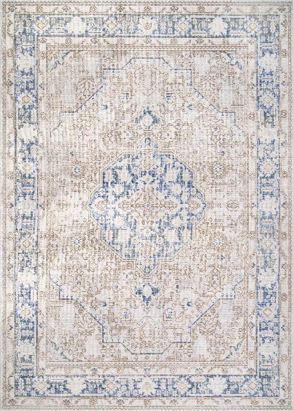 Amuletic Allure Rug | Blue