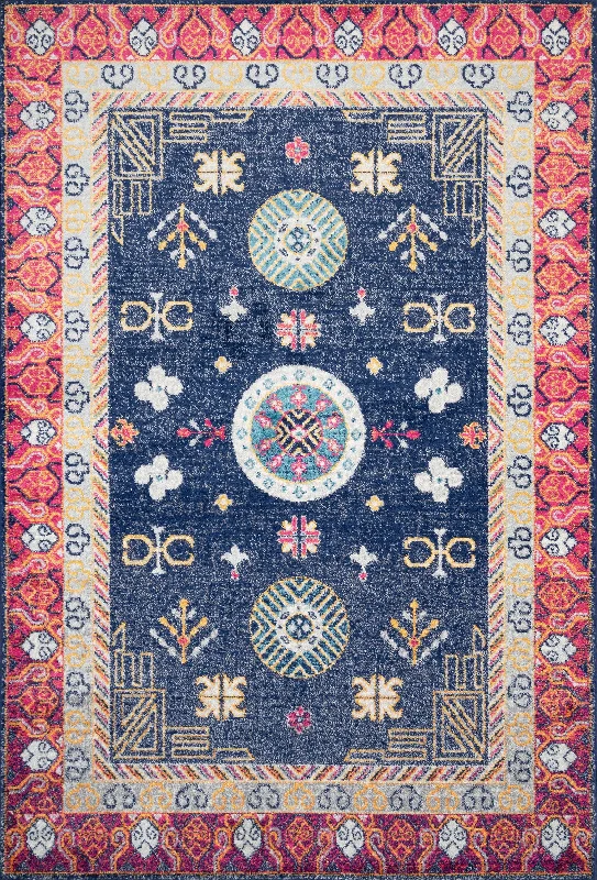 Art Deco Rug | Blue