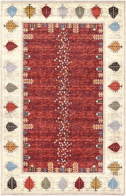 Autumn Floral Rug | Beige