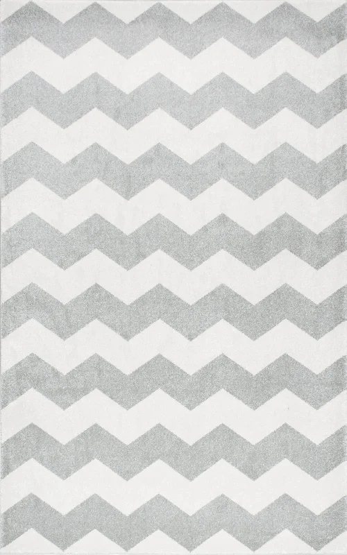 Chevron Rug | Grey