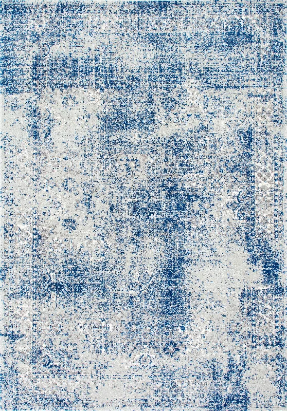 Faded Shadow Mystique Rug | Blue