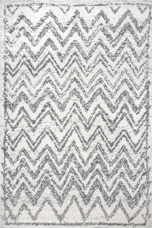 Fading Chevrons Rug | Beige