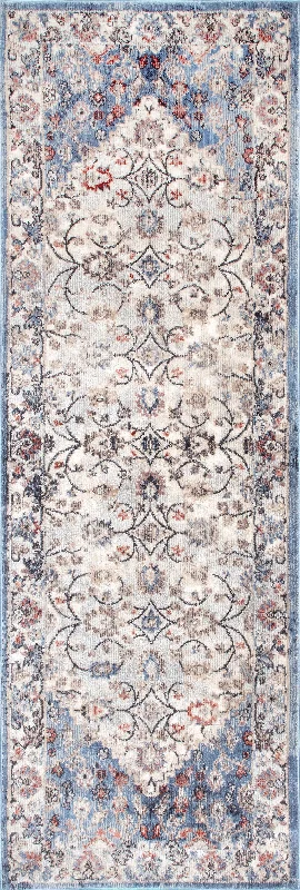 Ivied Medallion Rug | Blue