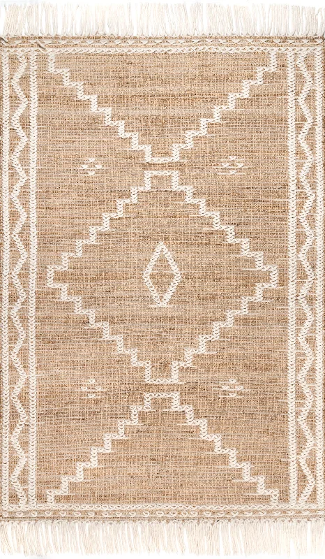 Jackie Natural Textured Rug | Natural