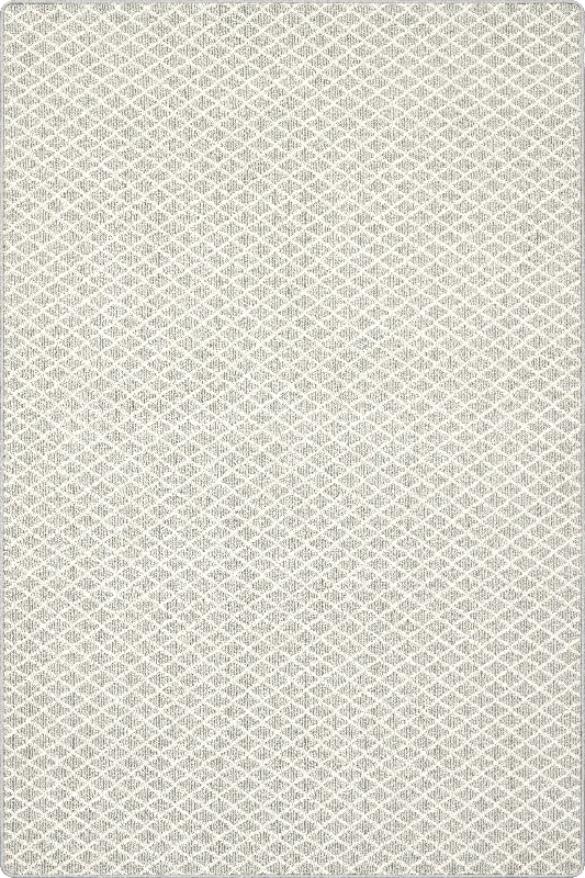 Kittiwake Micro-Trellis Custom Rug | Grey