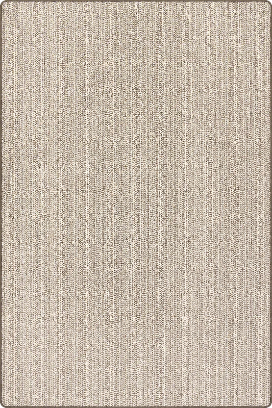 Martin Micro-Chevron Custom Rug | Light Brown