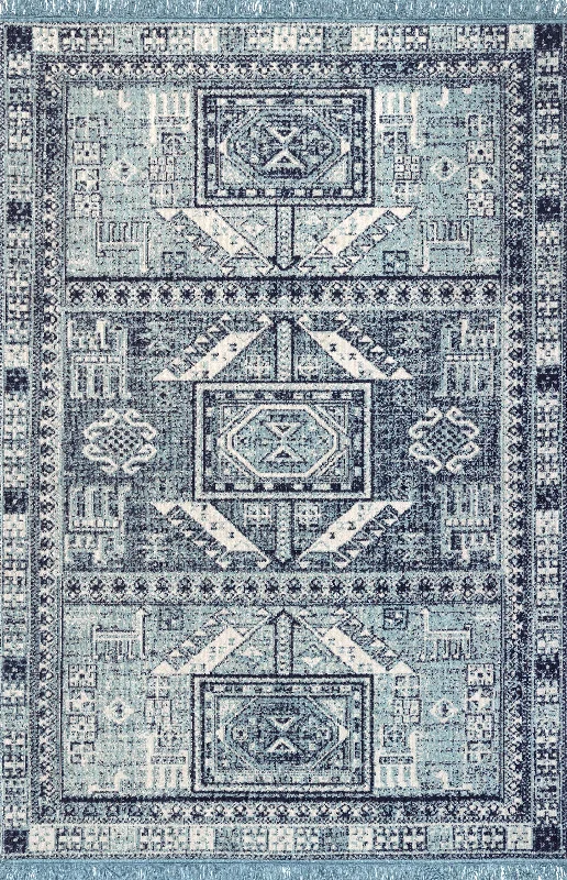 Neoclassic Indoor/Outdoor Rug | Blue