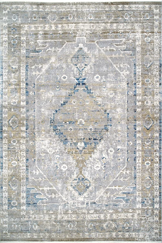 Passion Medallion Rug | Beige