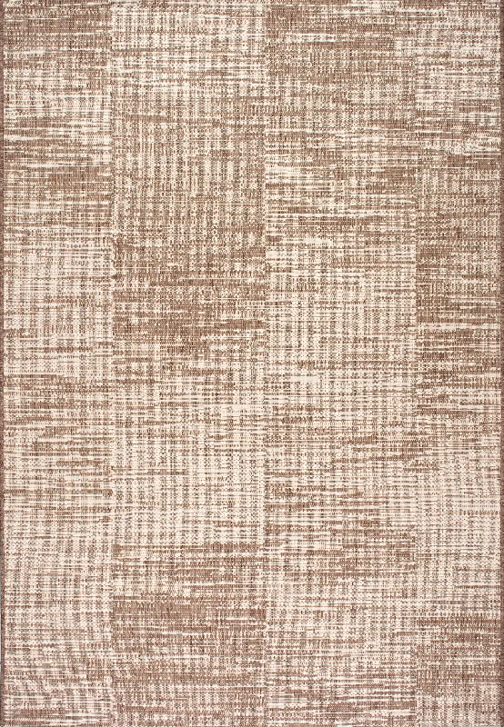 Square Shingles Indoor/Outdoor Rug | Beige