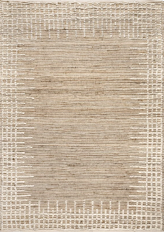 Sylvia Jute Textured Rug | Natural