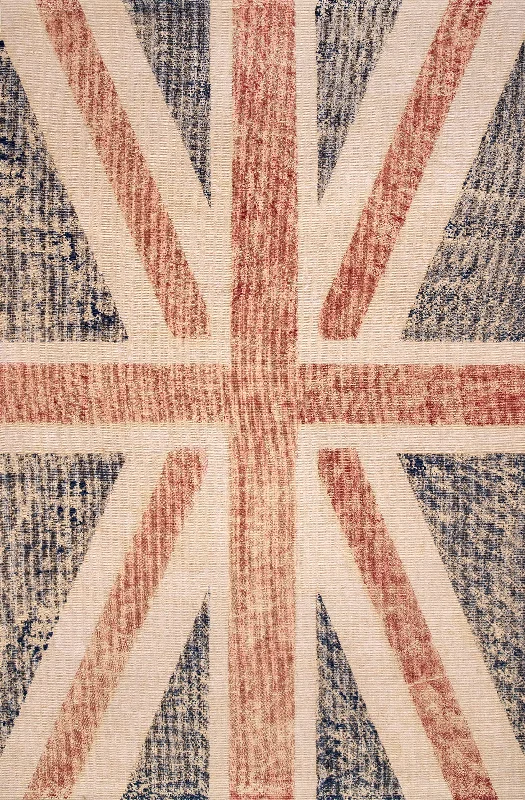 Union Jack Flag Rug | Blue