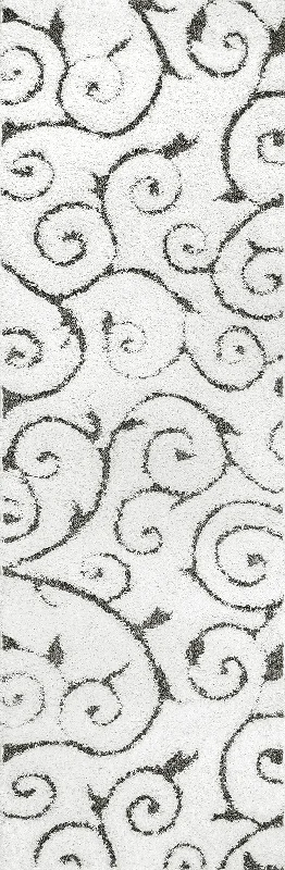 Vine Swirls Rug | Beige