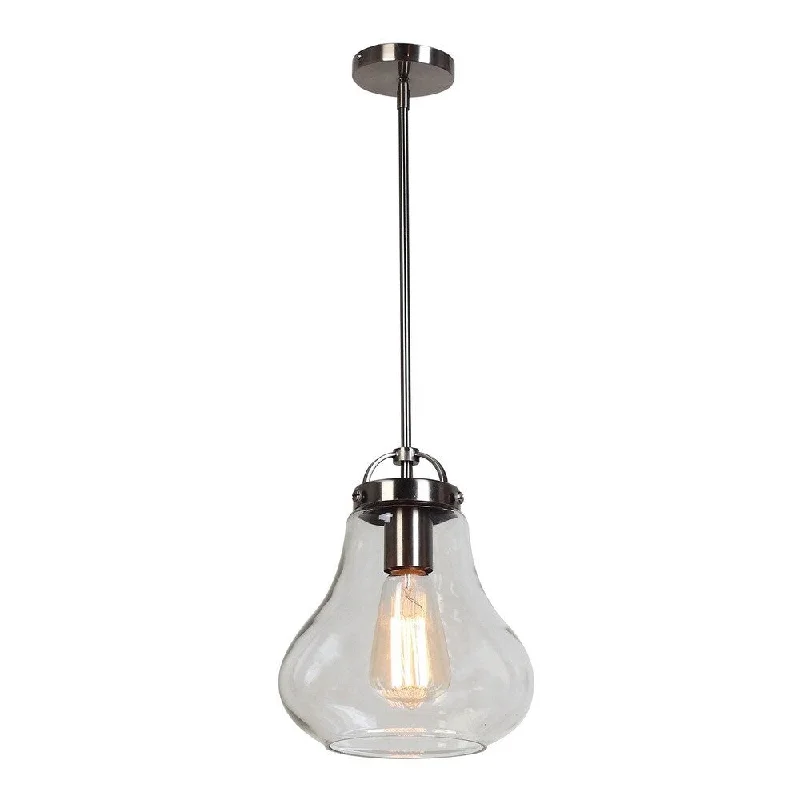 Access Lighting Flux 1-light Antique Nickel Pendant