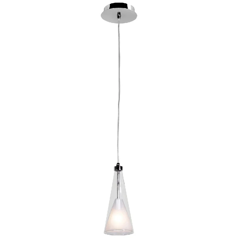 Access Lighting Icicle 1-light Chrome Pendant