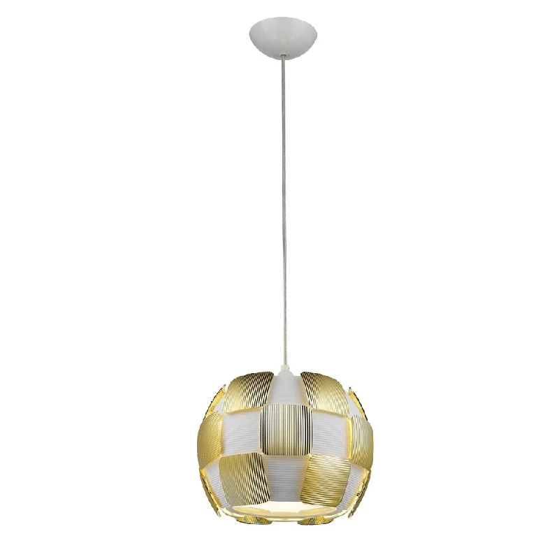 Access Lighting Layers LED 11-inch Pendant, Gold