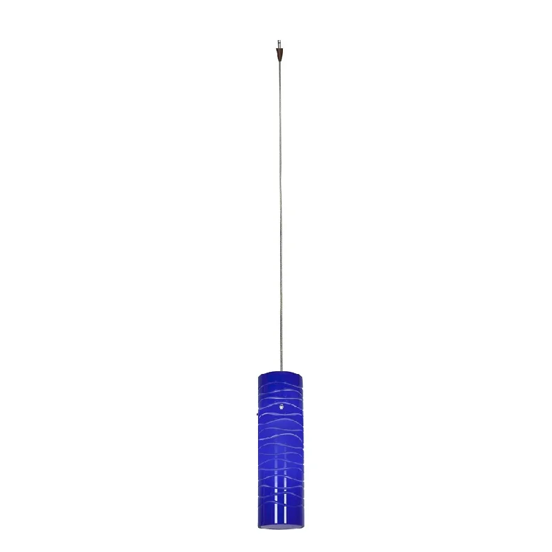 Access Lighting Zeta Low Voltage Anari Silk Bronze Pendant, Blue Line