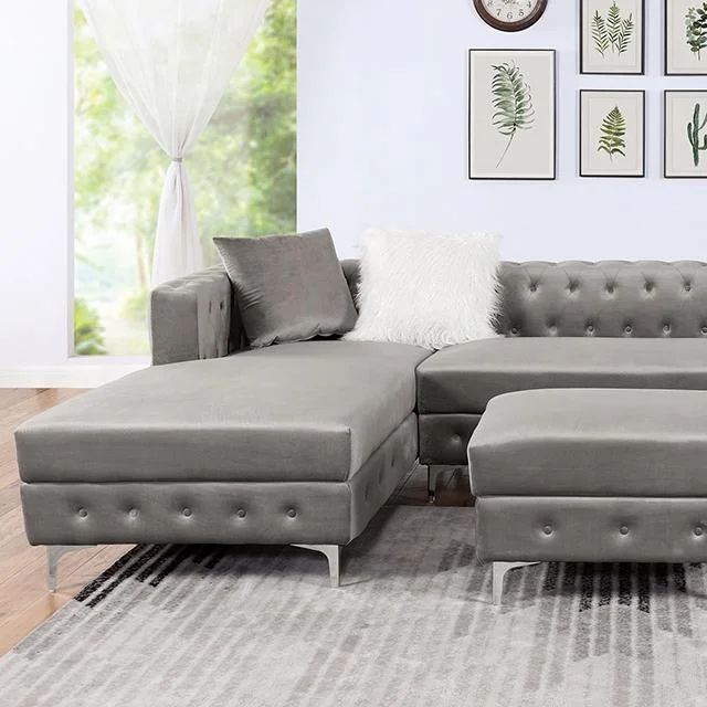 CIABATTONI Sectional, Gray