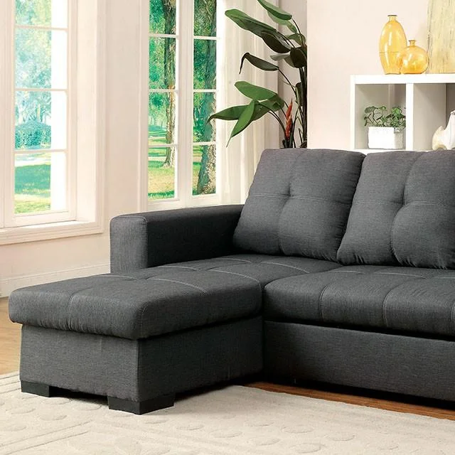 DENTON Sectional, Gray