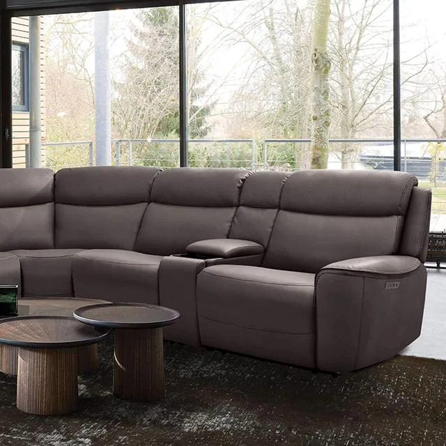 EDMONDUS Power Sectional, Dark Gray