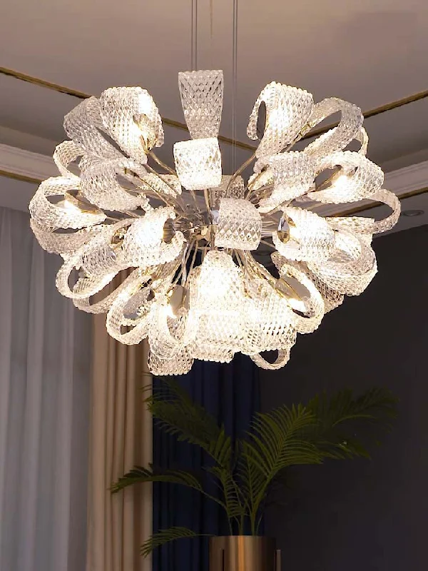 Flower Crystal LED Lighting - Crystal Chandelier