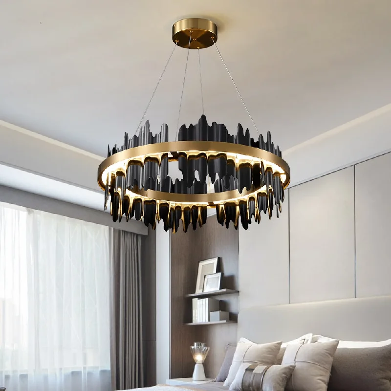 Italian Ring LED Chandelier With Remote Control