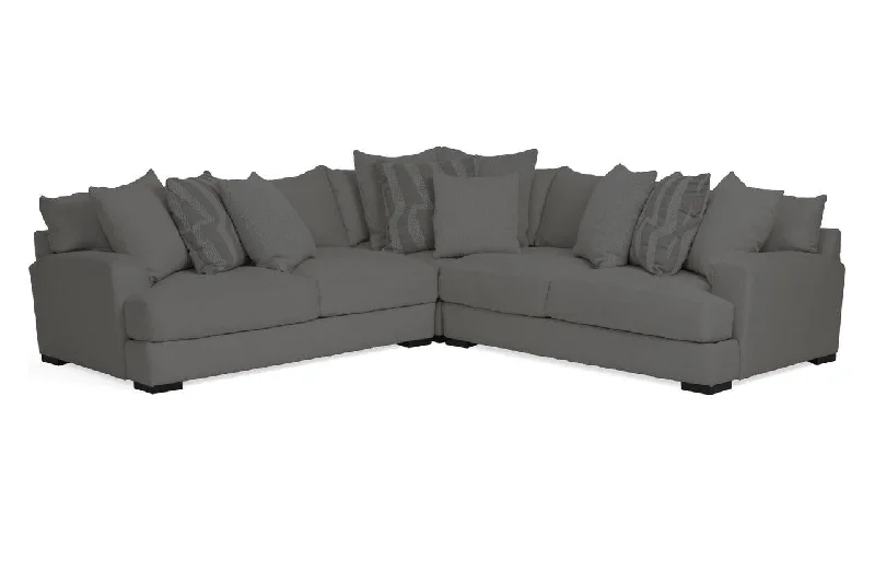 Jonathan Louis Carlin Sectional Dark Grey