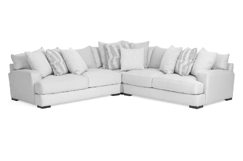 Jonathan Louis Carlin Sectional Light Grey