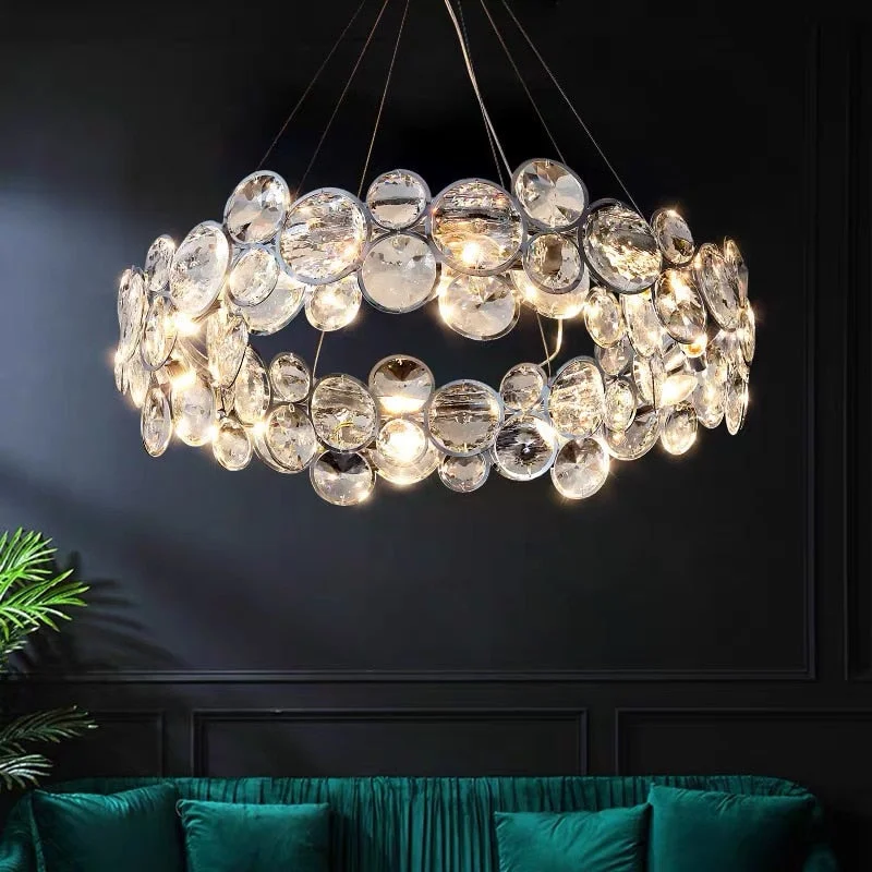 K9 Crystal Chandelier - Dazzling Elegance for Your Space