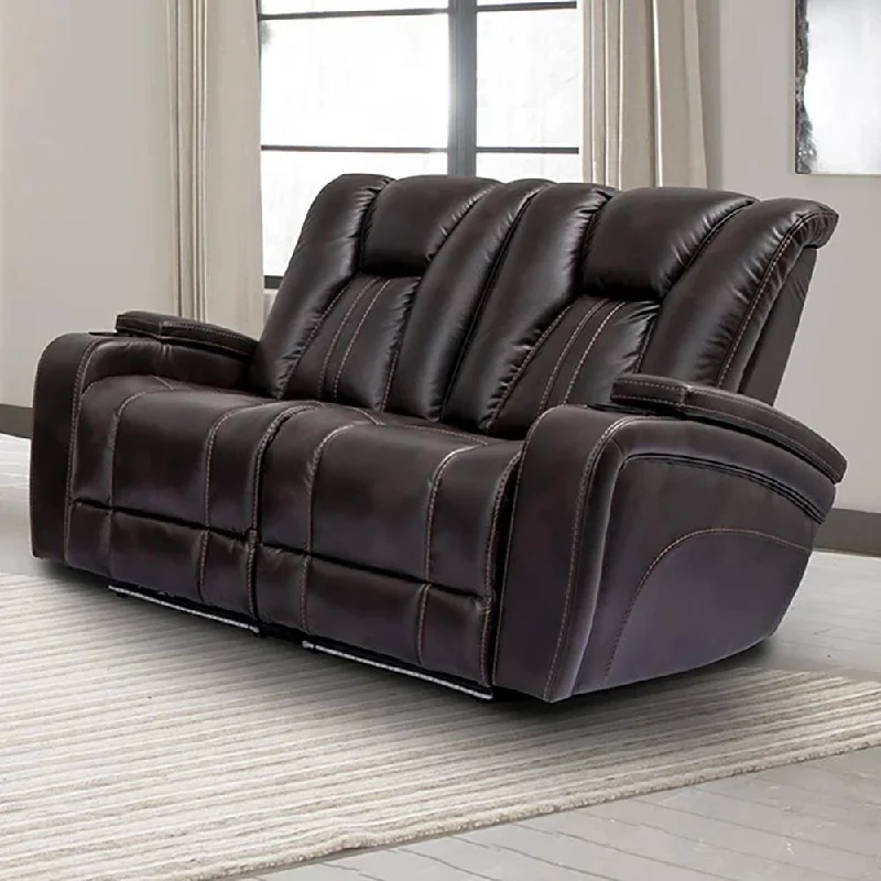 Parker House Optimus Power Loveseat in Truffle