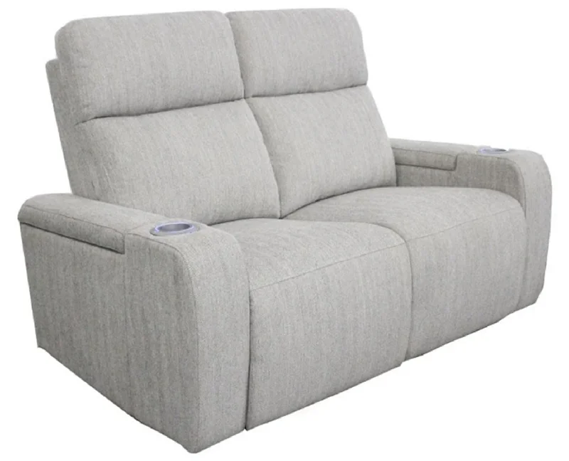 Parker House Orpheus Power Loveseat in Bisque