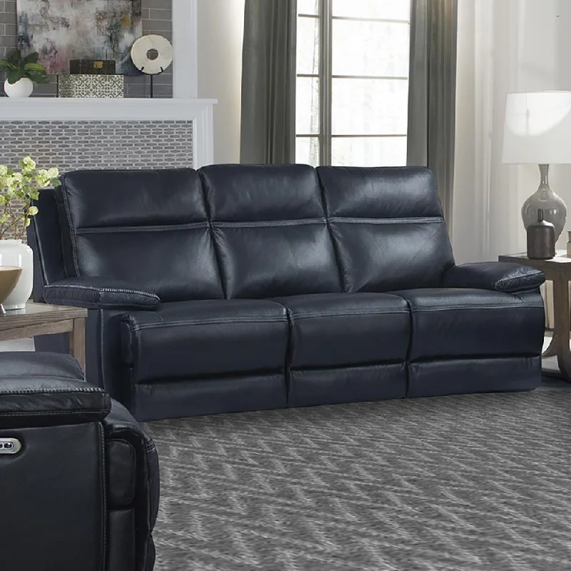 Parker House Paxton Power Sofa in Navy