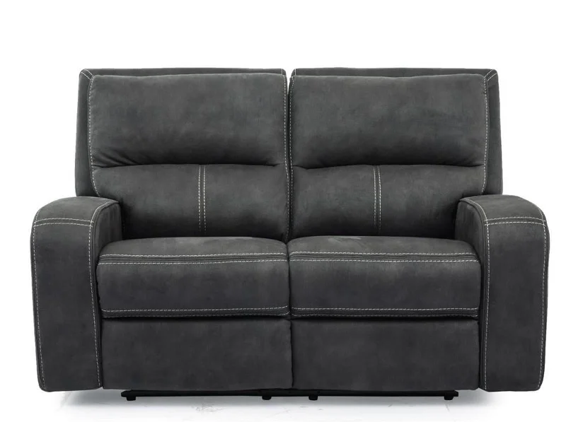 Parker House Polaris Power Loveseat in Slate