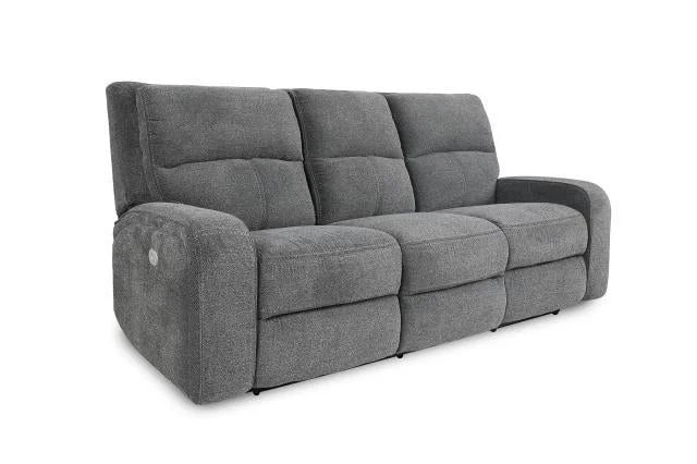 Parker House Polaris Power Sofa in Bizmark Grey