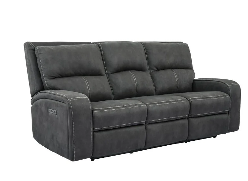 Parker House Polaris Power Sofa in Slate