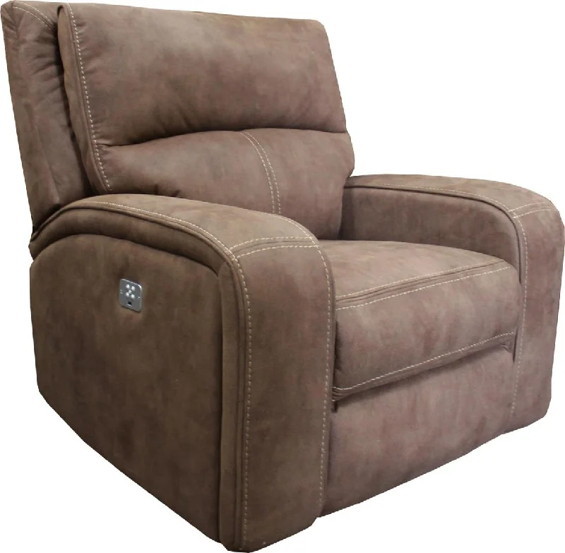 Parker House Polaris Recliner Power with USB Charging Port and Power Headrest in Kahlua