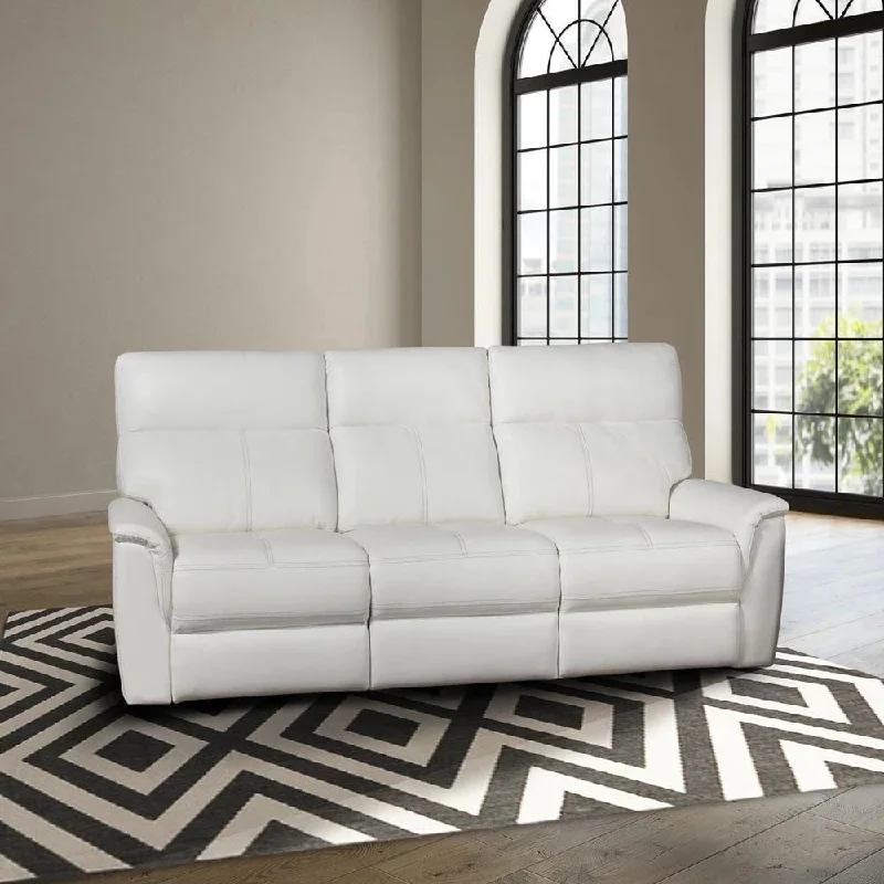 Parker House Reed Power Sofa in Pure White