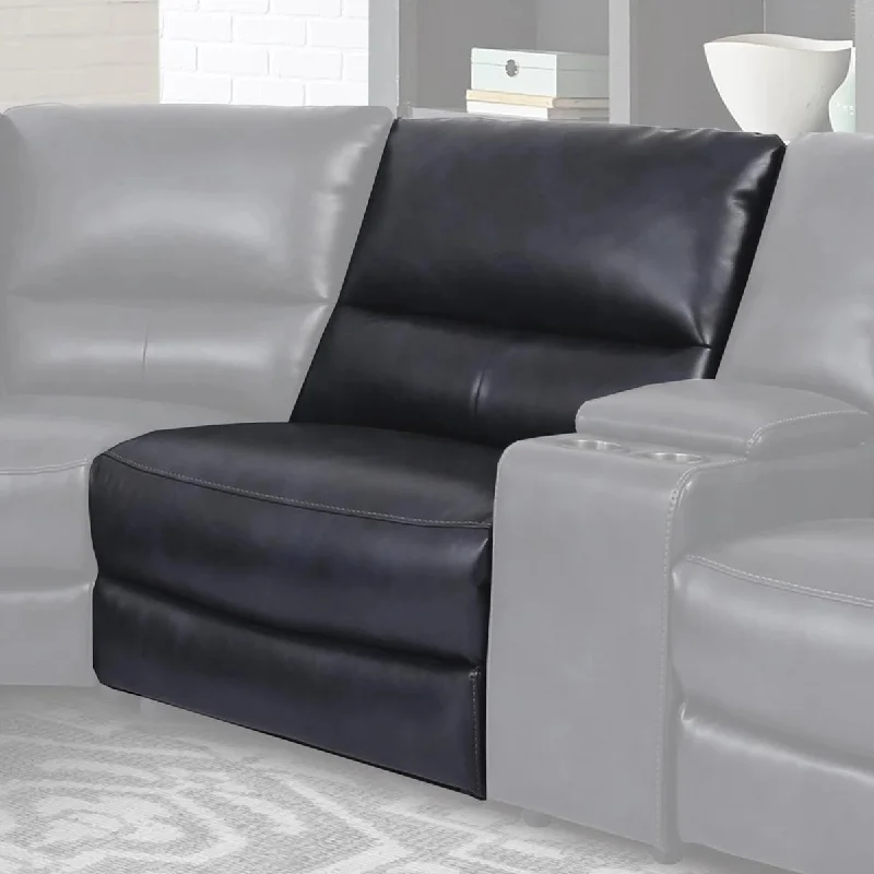 Parker House Samson Armless Recliner in Banner Navy