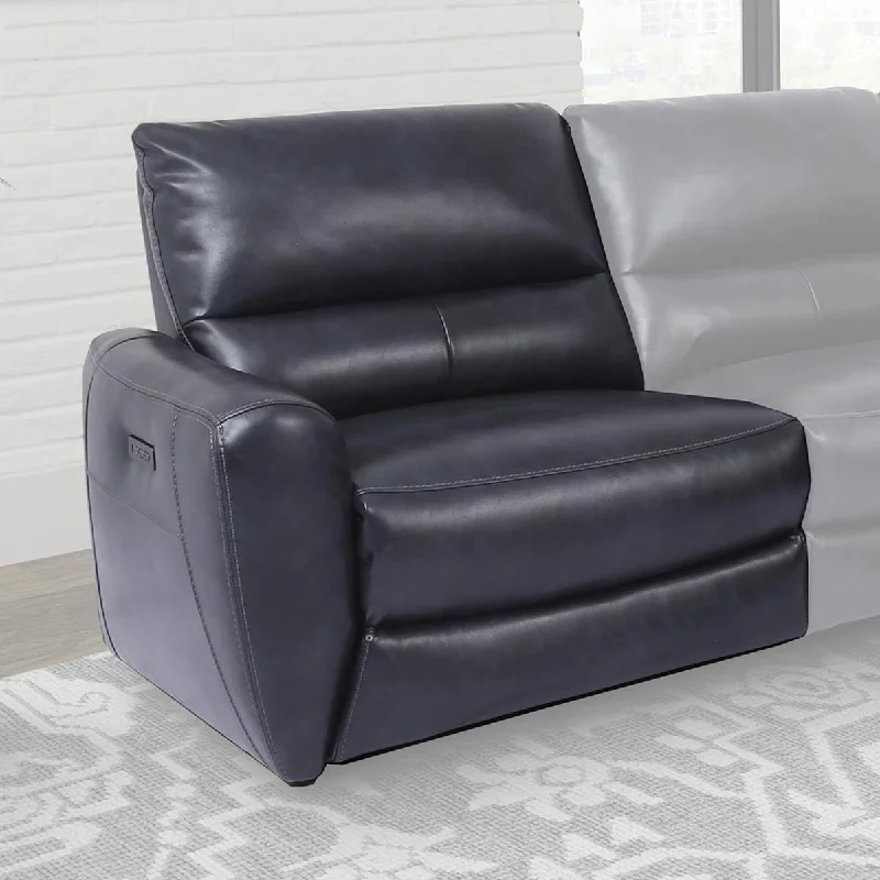 Parker House Samson Power Left Arm Facing Recliner in Banner Navy