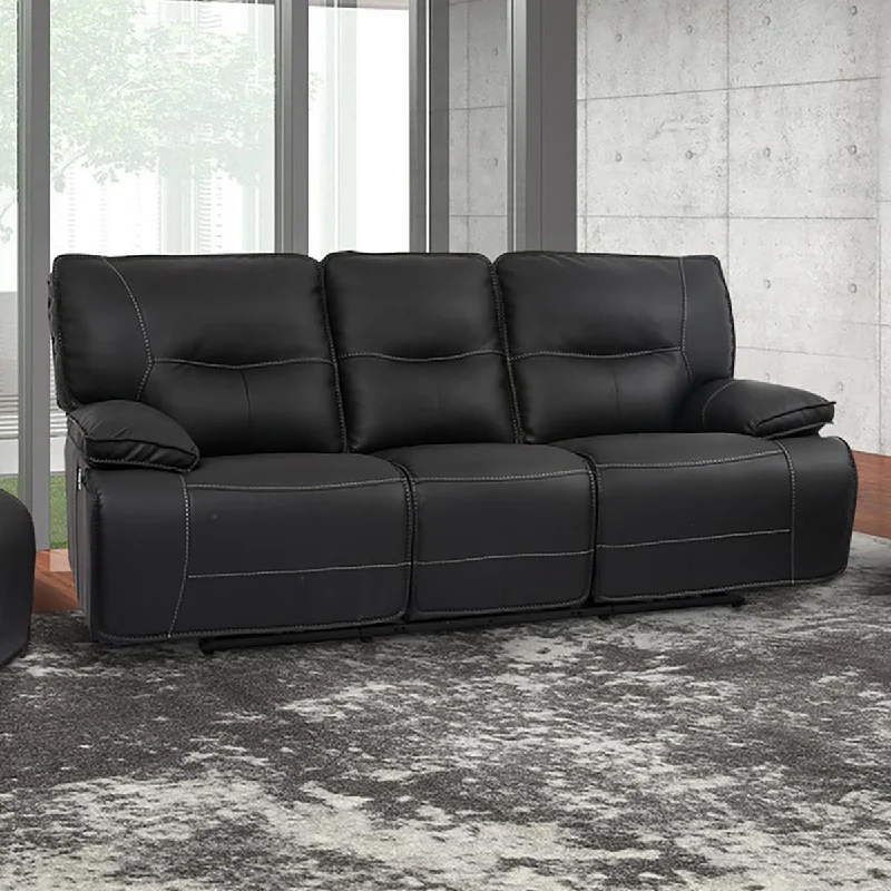 Parker House Spartacus Power Sofa in Black