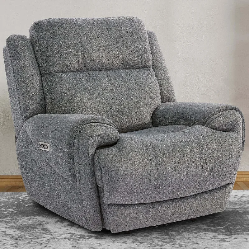 Parker House Spencer Power Recliner in Tide Graphite