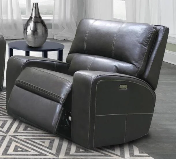 Parker House Swift Recliner PWR Reclining w/USB & PWR Headrest in Twilight