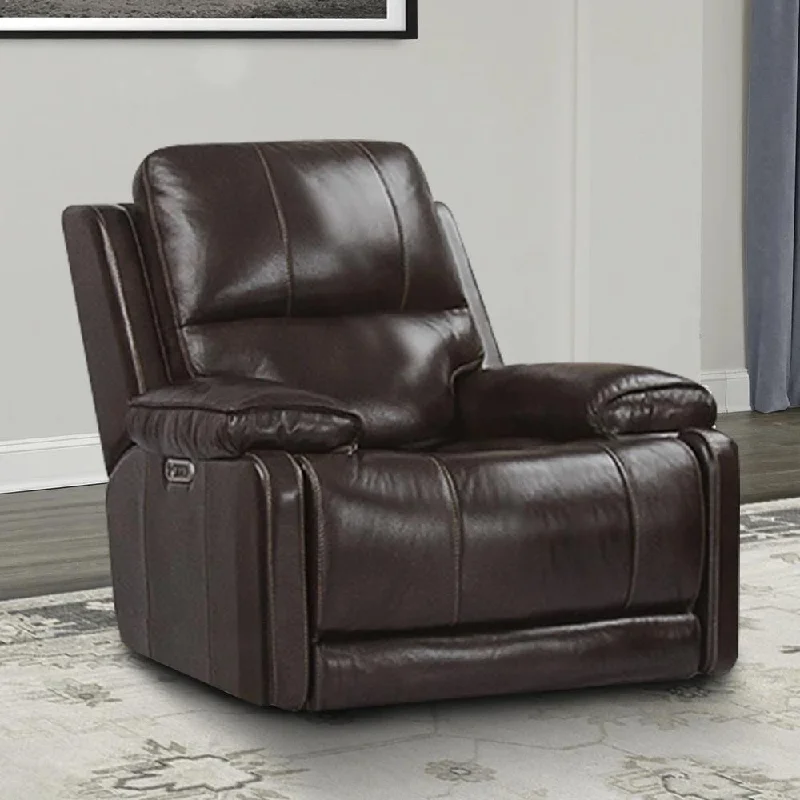 Parker House Thompson Power Recliner in Havana