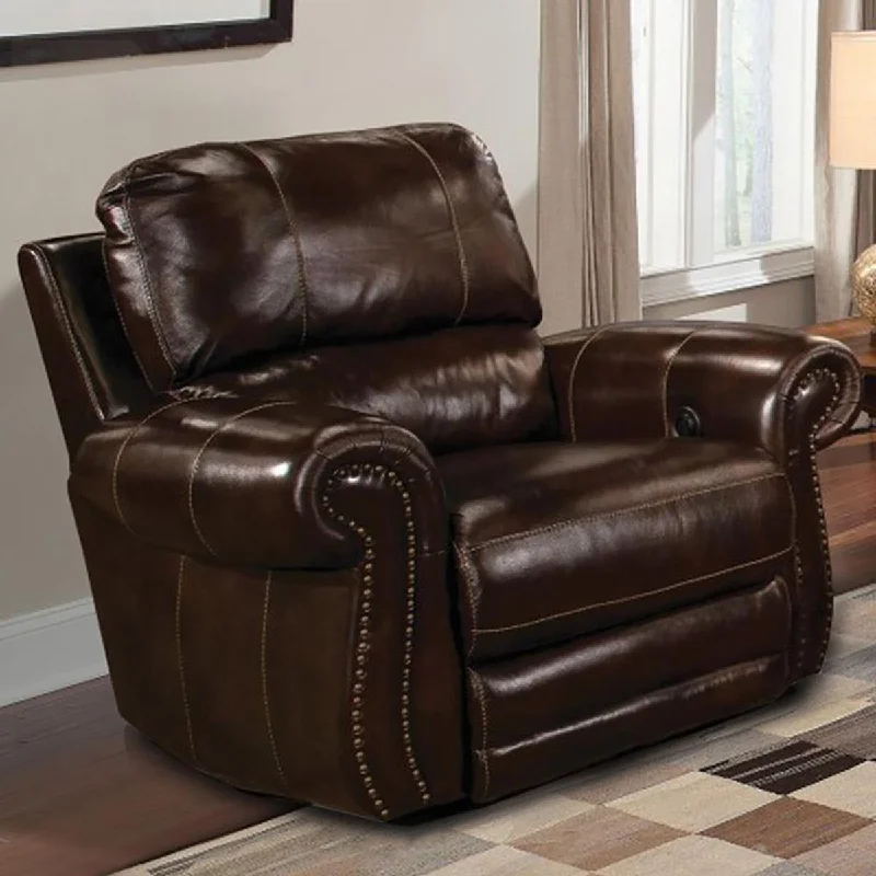 Parker House Thurston Power Recliner in Havana