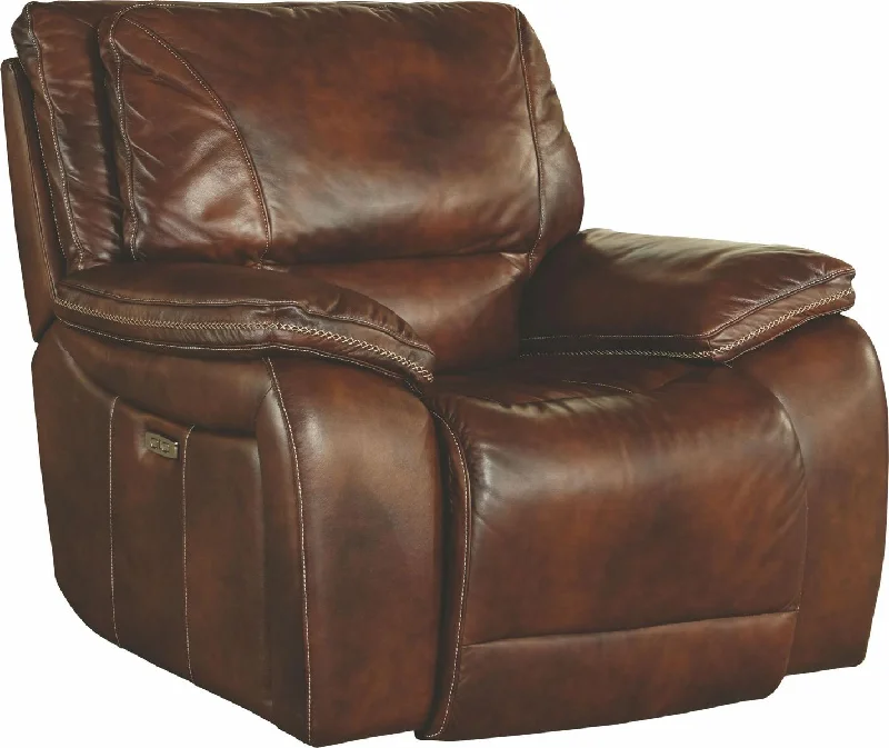 Parker House Vail Recliner Dual PWR Reclining w/USB & PWR Headrest in Burnt Sienna