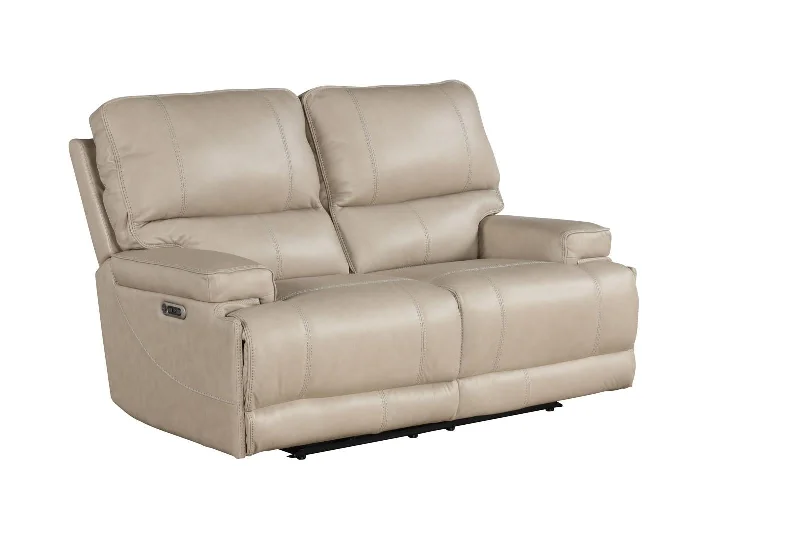 Parker House Whitman Power Cordless Loveseat in Verona Linen