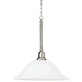 Sea Gull Lighting 69561BLE-962 3 Light Pendant Brushed Nickel Finish