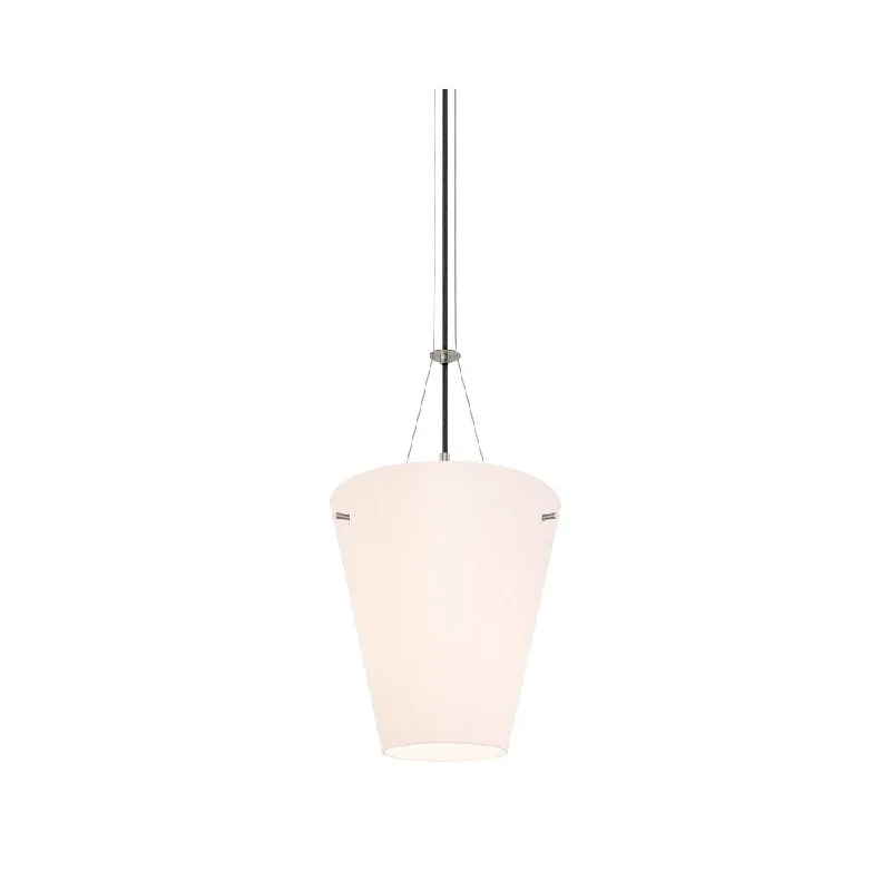 Sonneman Lighting Vogue Satin Nickel Large Pendant