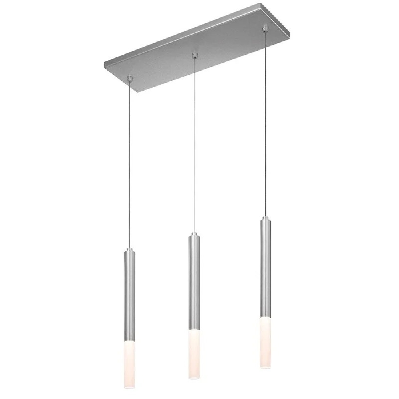 Sonneman Lighting Wands 3 light LED Rectangle Pendant