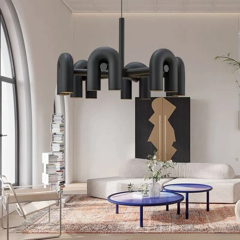 U Shape Chandelier: Illuminate Your Space