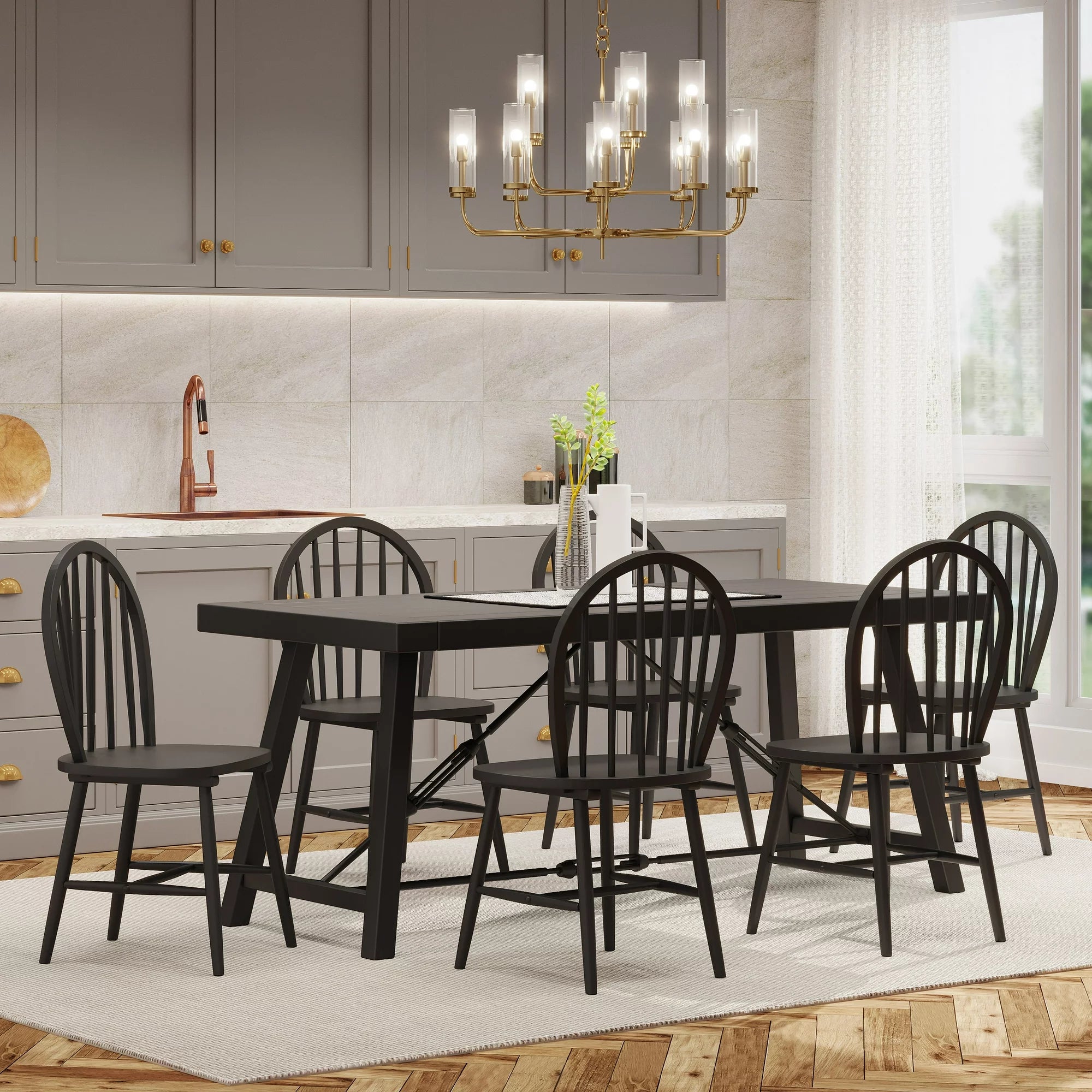 7 Piece Dining Table Set